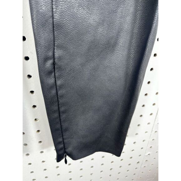 Zara Basic faux leather pants - Picture 4 of 5